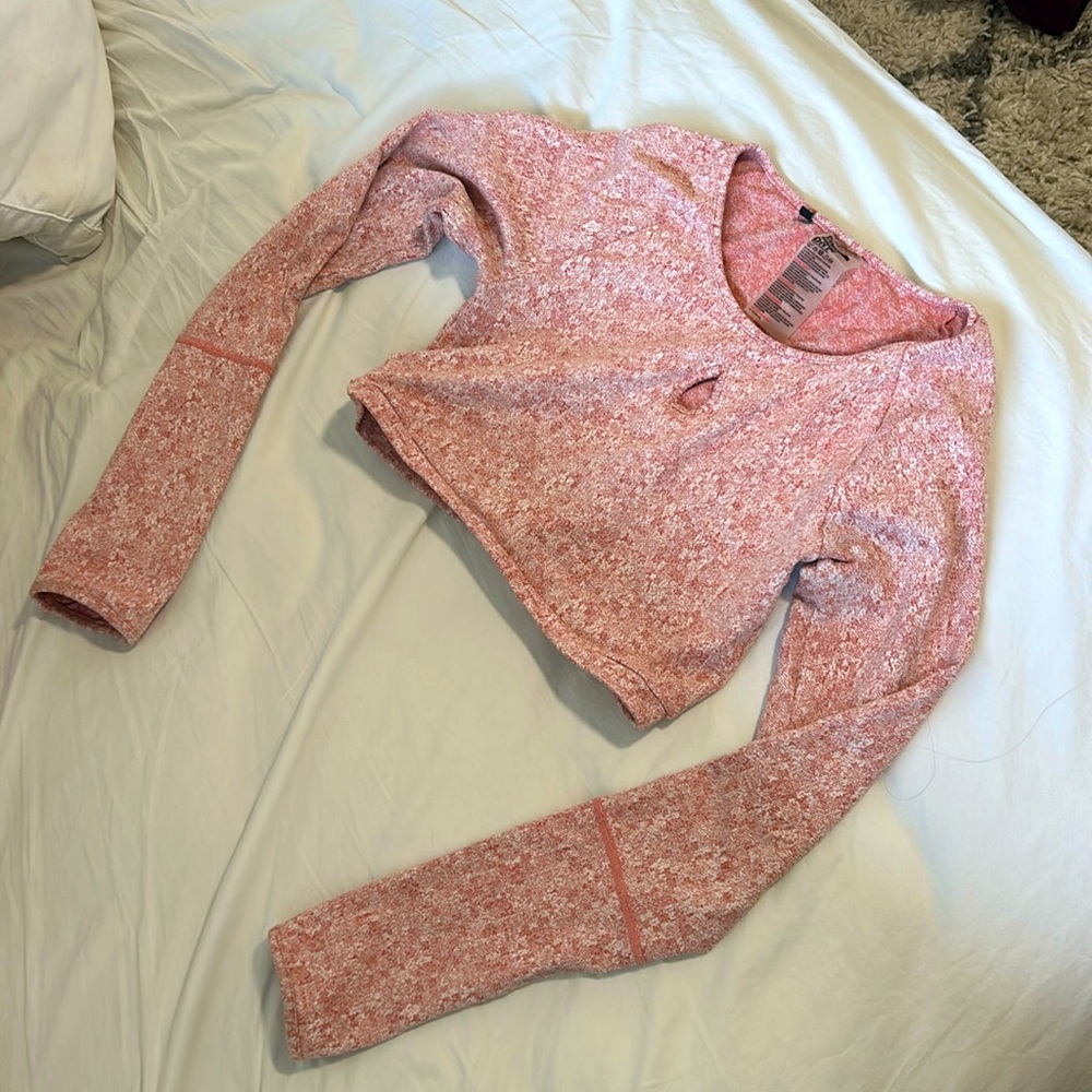 Gymshark cropped long sleeve